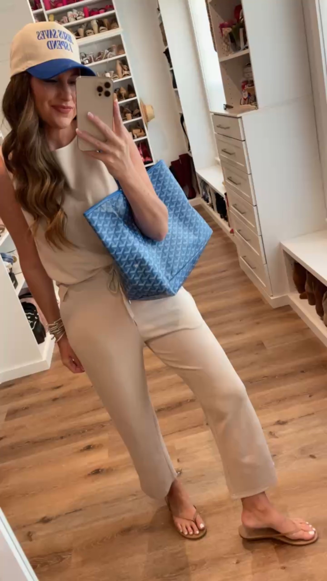 In a medium 2 piece set, sandals, hat and accessories - fits tts.

#LTKFindsUnder50 #LTKStyleTip #LTKSeasonal