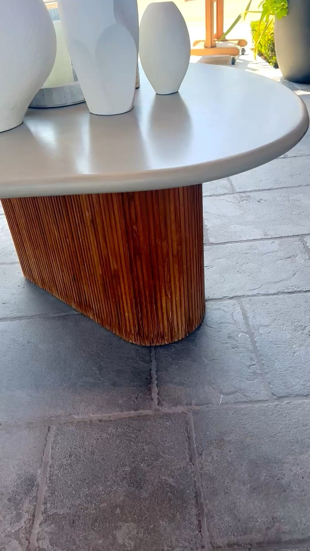 Elevate your outdoor dining with sculptural presence and timeless texture. An irregular stone top paired with a reeded teak base brings that collected, high-design look—grounded, organic, and made for open-air living. Finished with an all-weather treatment, it’s designed to handle the elements while maintaining its refined, weathered character.

Up to 50% off makes this the perfect time to refresh your outdoor space for the season ahead.

#outdoordining #diningtable #teakfurniture #stonetable #reeded #sculpturaldesign #allweather #outdoorliving #patioinspo #gardenstyle #backyarddesign #outdoorentertaining #luxuryoutdoor #designinspo #homedecor #interiorstyle #arhaus

#LTKHome #LTKMothersDay #LTKSaleAlert