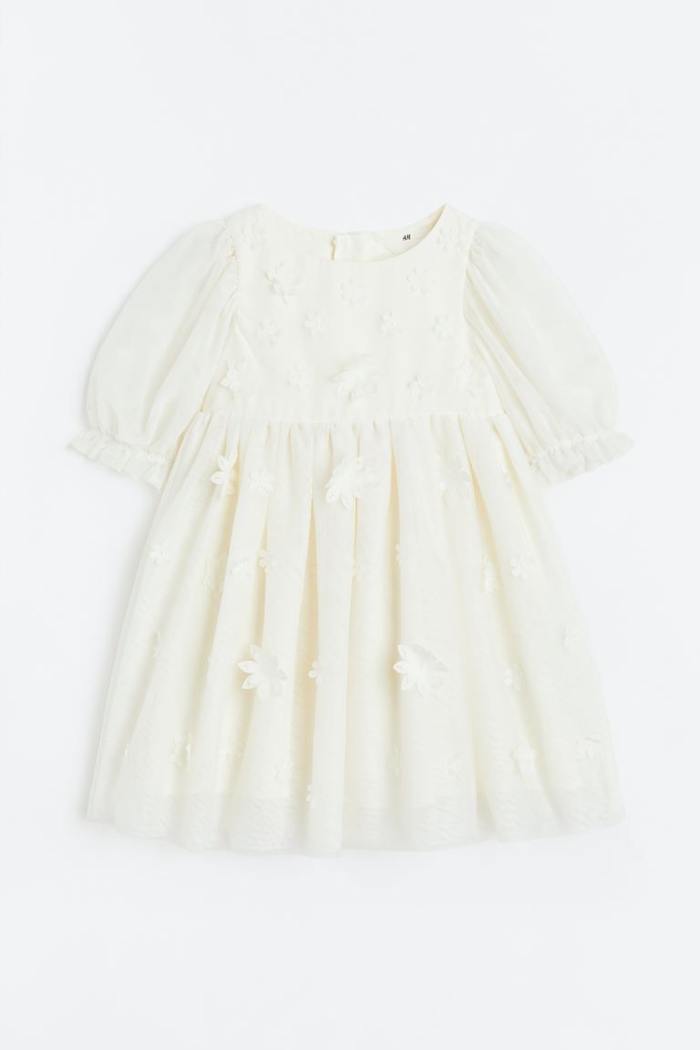 Appliquéd tulle dress | H&M (US + CA)