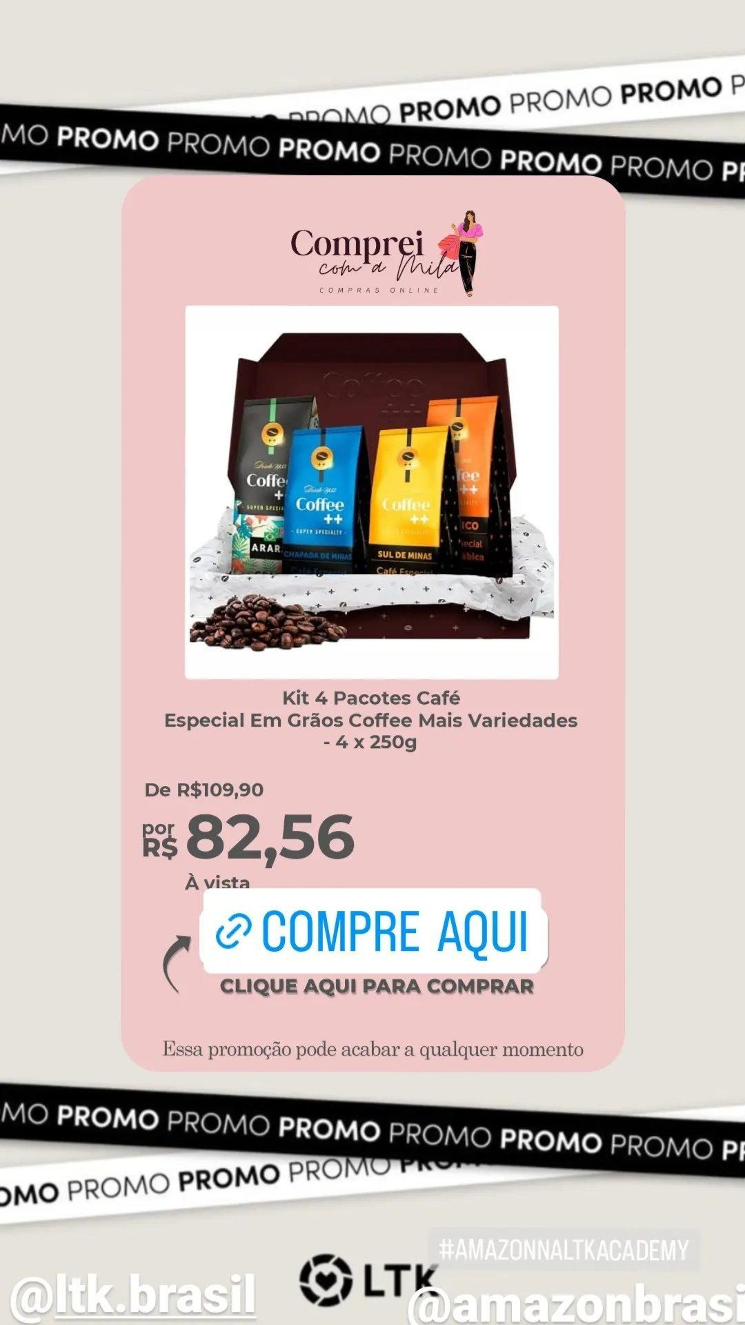 Não sabe qual Café experimentar primeiro? Procurando o presente perfeito, mas não consegue decidir qual café enviar? Ou talvez você apenas goste de tomar sua bebida matinal para combinar com seu humor. Nosso Kit Grãos está aqui para ajudar! O kit Grãos inclui quatro pacotes de nossos cafés de origem única mais populares.

#LTKbrasil #LTKfamily