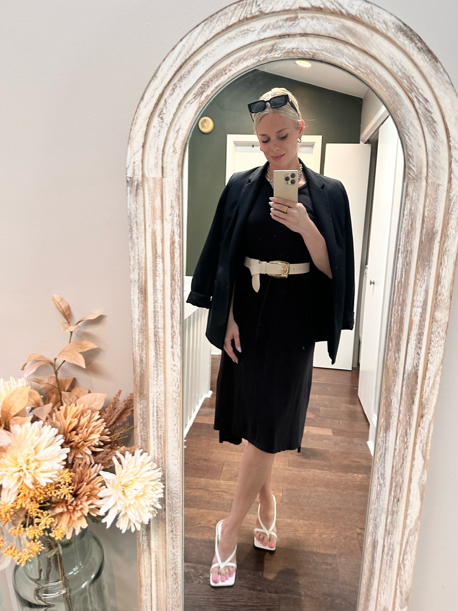 T-shirt dress because it’s 95 degrees, belt & blazer because we’re a corporate girlie ✨quick little work #ootd

#LTKWorkwear #LTKSeasonal #LTKFindsUnder50