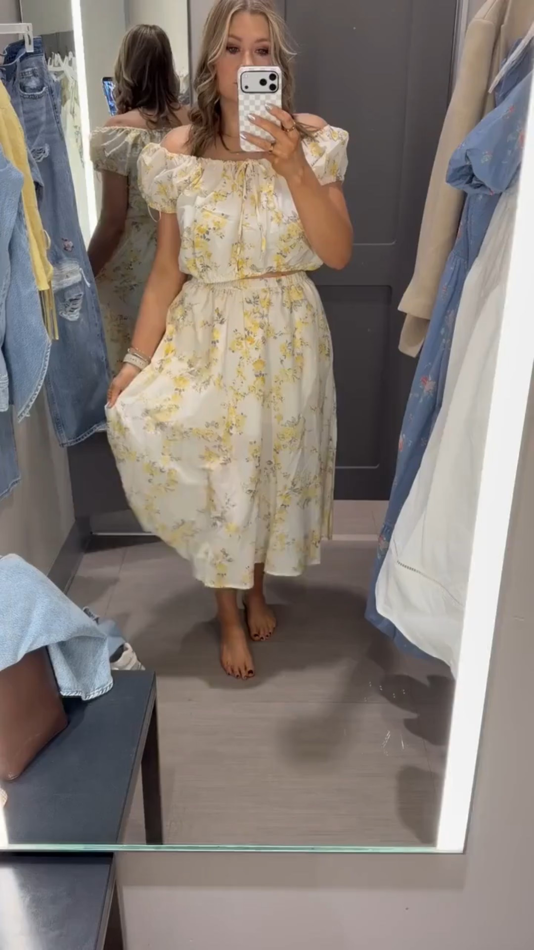 Oh my gosh how sweet is this floral two-piece set for Spring! 🌸 the skirt is so light and flowy, the color is perfect, and the top feels so chic. Perfect for Easter, brunches, or a country concert! 

Thesavannahk spring fashion target finds target new arrivals skirt outfit matching set concert outfit summer must haves boho fashion

#LTKSpringSale #LTKSeasonal #LTKdayinmylife