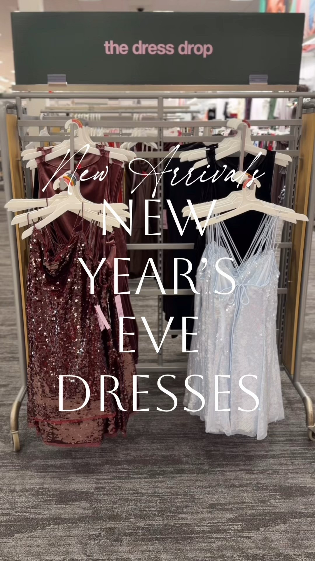 New Year’s Eve dresses✨🪩new and $35!💃🏼 Sequins, velvet, and sparkles- oh my!🤩 I can’t get over! Loving these new arrivals from Target for the holidays! These sequin mini dresses and velvet mini dresses are SO cute! So festive and fun! Perfect for any holiday party, date night, night out, and NYE! Pair with a statement coat, faux leather jacket or faux fur coat for an added layer! I’m 5’7” and grabbed my true size xs in both! Which new arrival from Target is your fave?👇🏻

#target #targetfinds #targetfashion #targetstyle #newattarget 

New Year’s Eve, NYE, NYE dress, NYE outfit, New Year’s Eve outfit, sequin dress, sparkle, velour dress, velvet dress, New Year’s Eve dress. Target dress, dress from Target, party dress, holiday dress, mini dress, party dress, dress for the holidays, target new arrivals, dress under $50, outfit under $50, target outfit, holiday party, holiday outfit, party outfit, target haul, night out, date night 

#LTKHoliday #LTKFindsUnder100 #LTKFindsUnder50