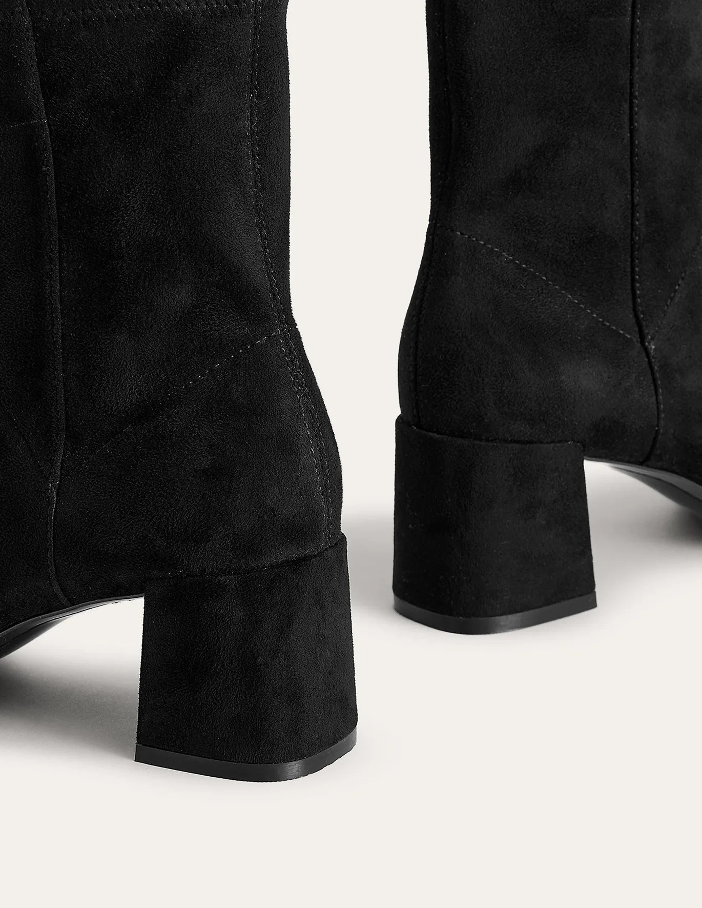 Cara Stretch Ankle Boot - Black | Boden (UK & IE)