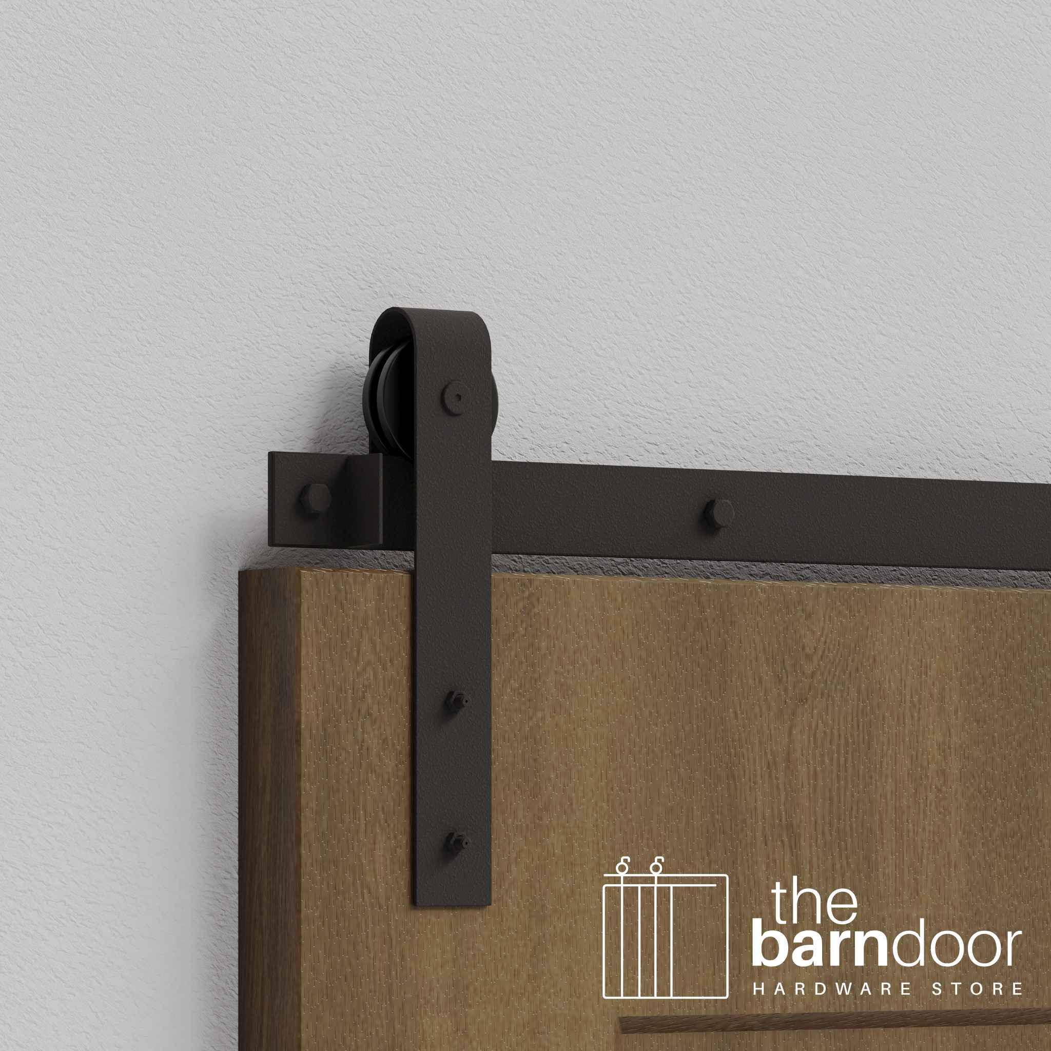 Classic J-Strap Barn Door Hardware Kit | The Barn Door Hardware Store