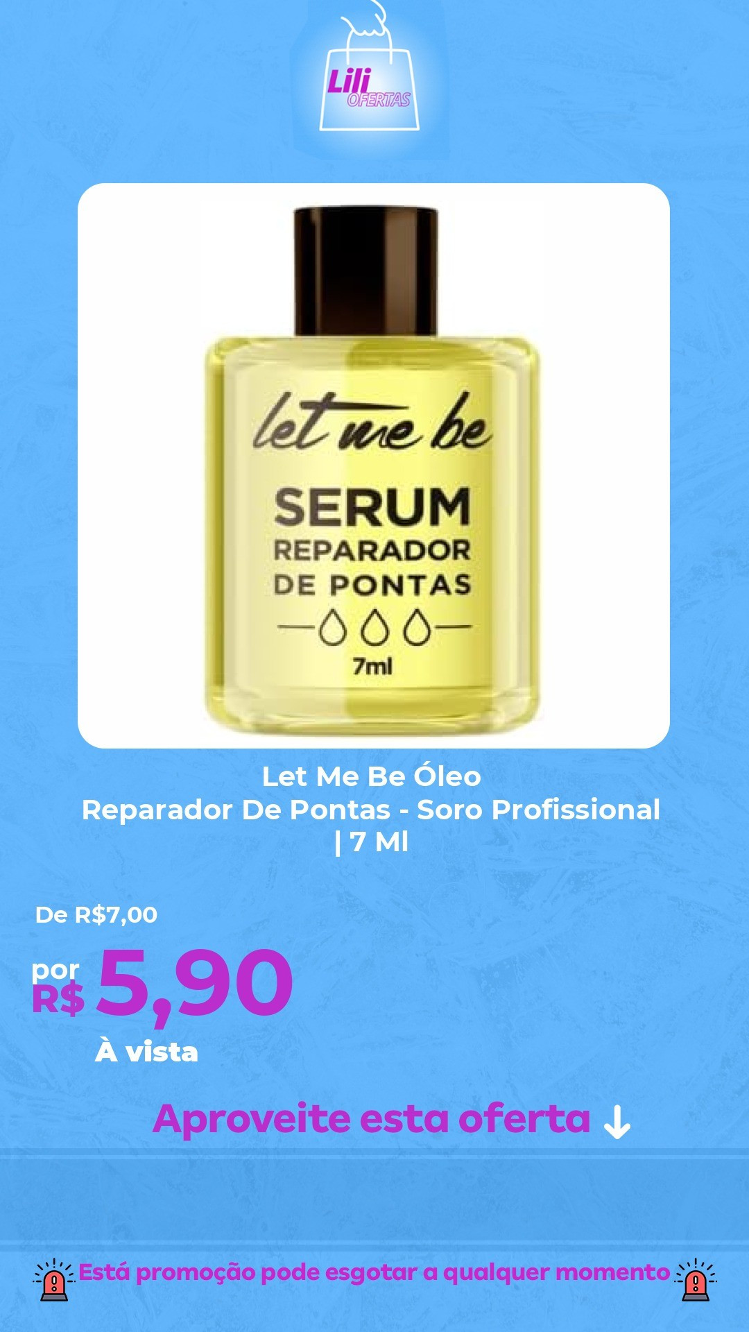 Let Me Be Óleo Reparador De Pontas - Soro Profissional | 7 Ml

#LTKbrasil #LTKbeauty