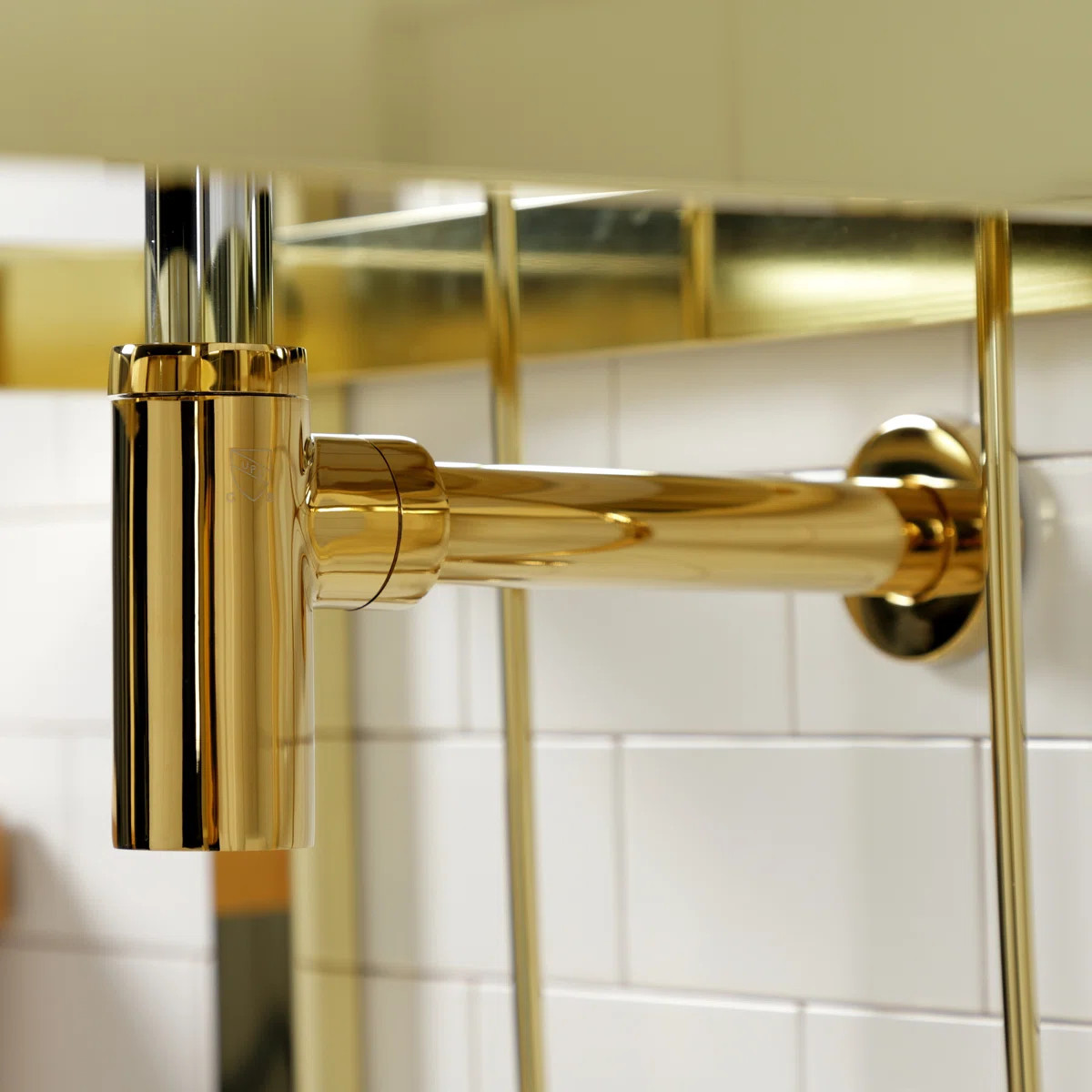 Kingston Brass Trimscape Contemporary Plumbing Sink Trim Kit with Bottle Trap CC43102DLLKB30 | Wayfair North America