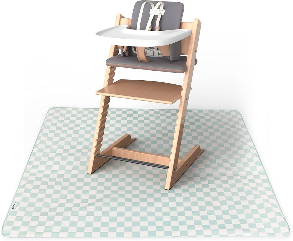 Tiny Twinkle Mess-Proof Splat Mats for Under high Chairs or Table Cover Art Projects for Baby and... | Amazon (US)