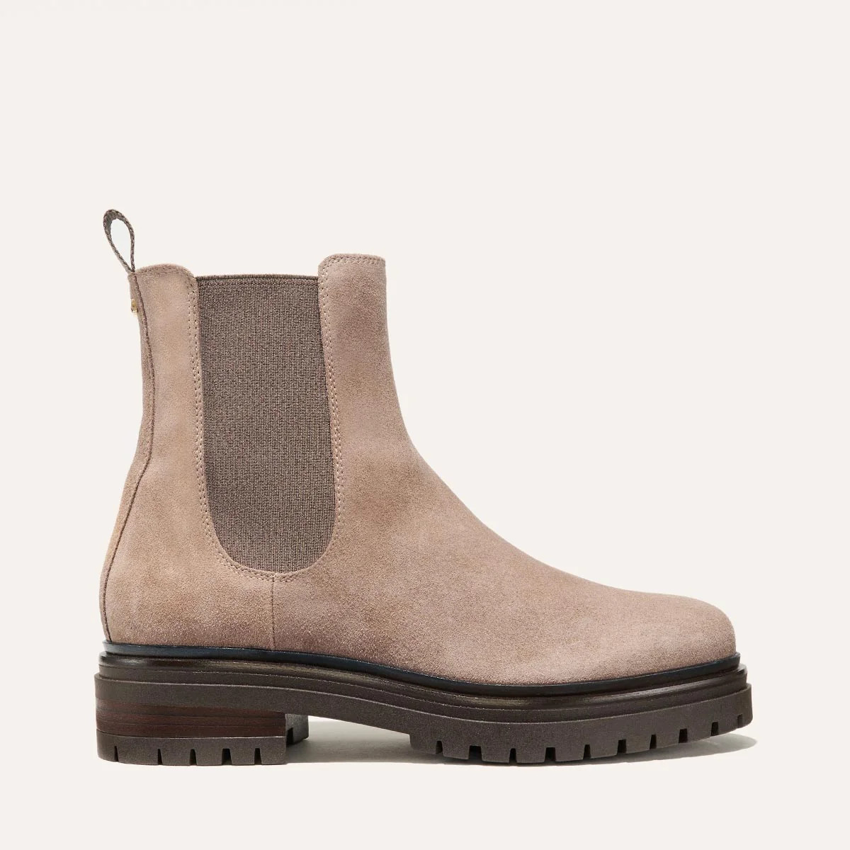 The West Chelsea Boot - Sandstone Suede | Margaux