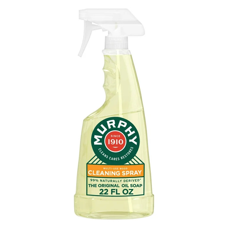 Murphy Oil Soap Cleaning Spray, Wood Cleaner, No-Rinse Floor Cleaner, Orange Scent, 22 fl oz Bott... | Walmart (US)