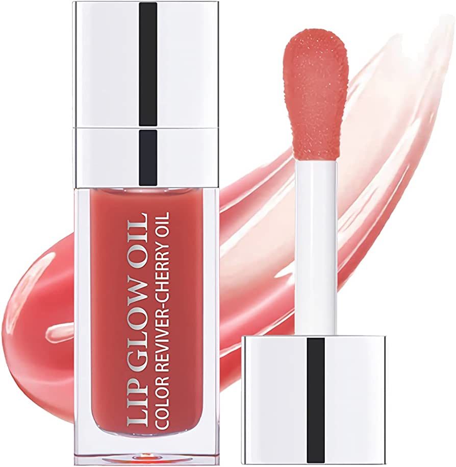 Yasovigi Hydrating Lip Oil Plumping Lip Tint Moisturizing Lip Gloss, Transparent Lip Balm Care St... | Amazon (US)