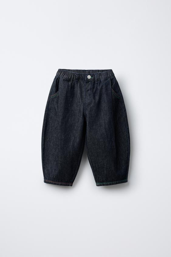 BALLOON DENIM PANTS | Zara US