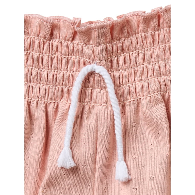 Modern Moments by Gerber Toddler Girl Smocked Wide Leg Short, Sizes 12M-5T - Walmart.com | Walmart (US)