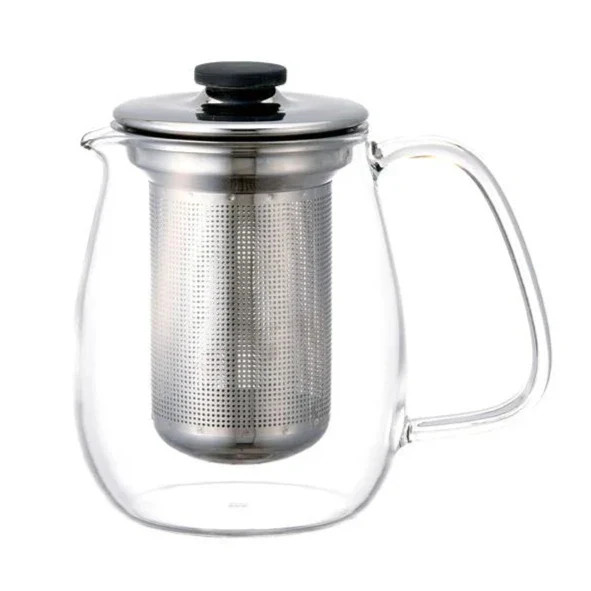 Kinto Unitea Teapot With Stainless Steel Strainer, 24 oz. | Heavenly Tea Leaves
