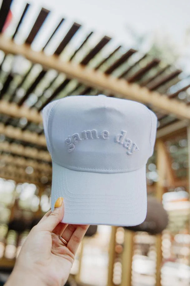 Game Day 3-D Embroidered Hat for Women | Katydid.com