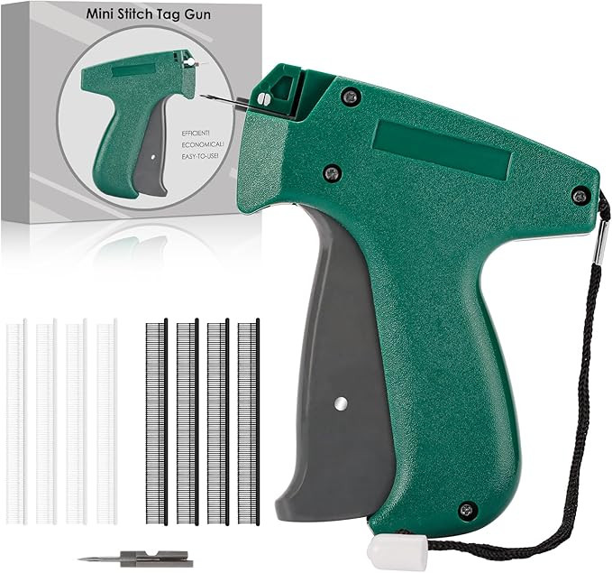Fine Stitch, Mini Stitch Gun for Clothes, Stitch Quick Clothing Fixer Sewing Quilting Hemming Qui... | Amazon (US)