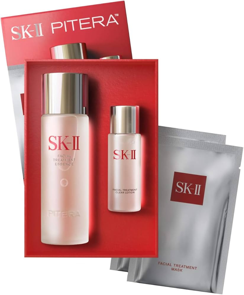 SK-II First Experience Skin Care Set - Gift Set Includes Treatment Face Masks, Facial Essence & F... | Amazon (US)