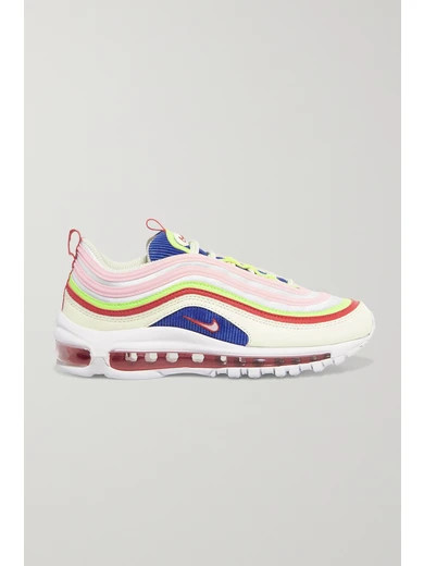 Nike - Air Max 97 Se Leather And Mesh Sneakers - White | NET-A-PORTER (US)