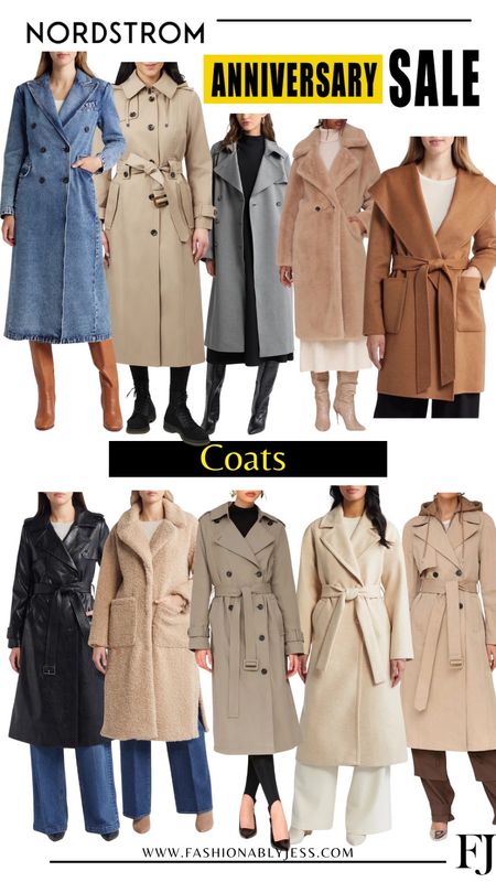 Nordstrom anniversary sale starting next week. You can favorite your NSALE picks so they are ready to shop when it's your turn next week!

Cute NSALE coats! 

#LTKOver40 #LTKSaleAlert #LTKStyleTip