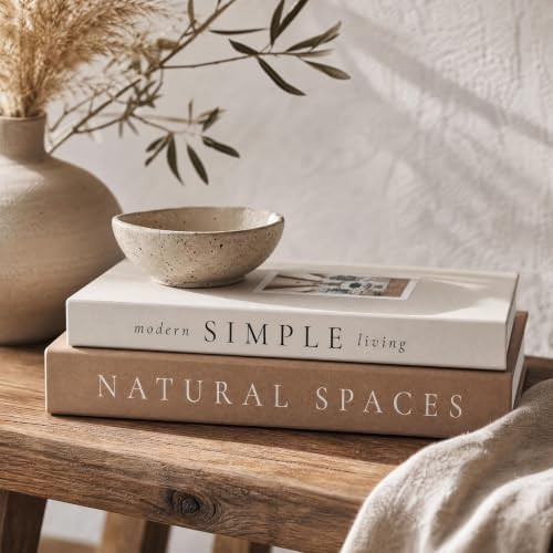 ZICOTO Beautiful Decorative Books Set of 2 for Your Coffee Table & Shelf | Amazon (US)