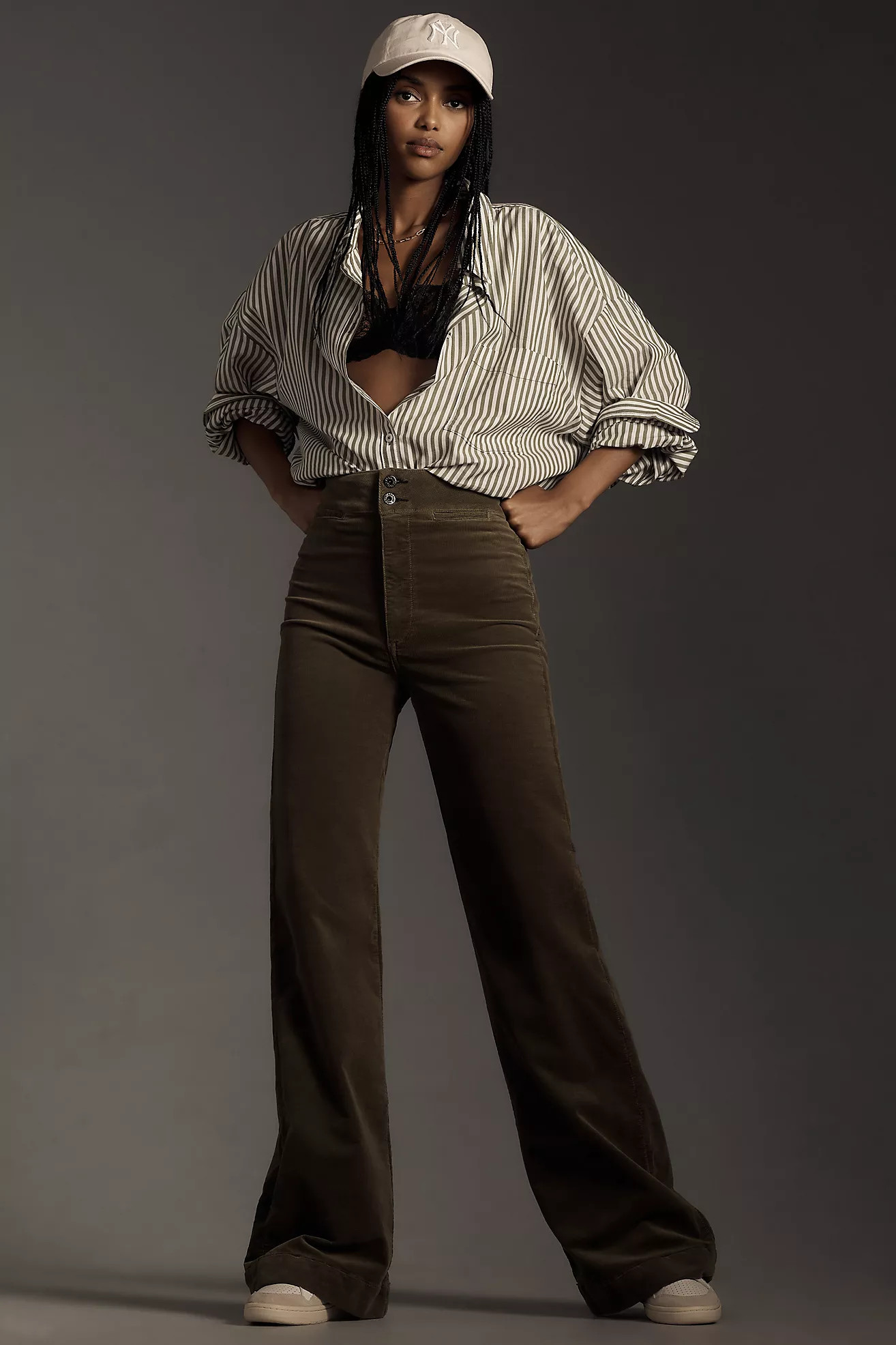 ASKK NY Brighton High-Rise Wide-Leg Jeans | Anthropologie (US)