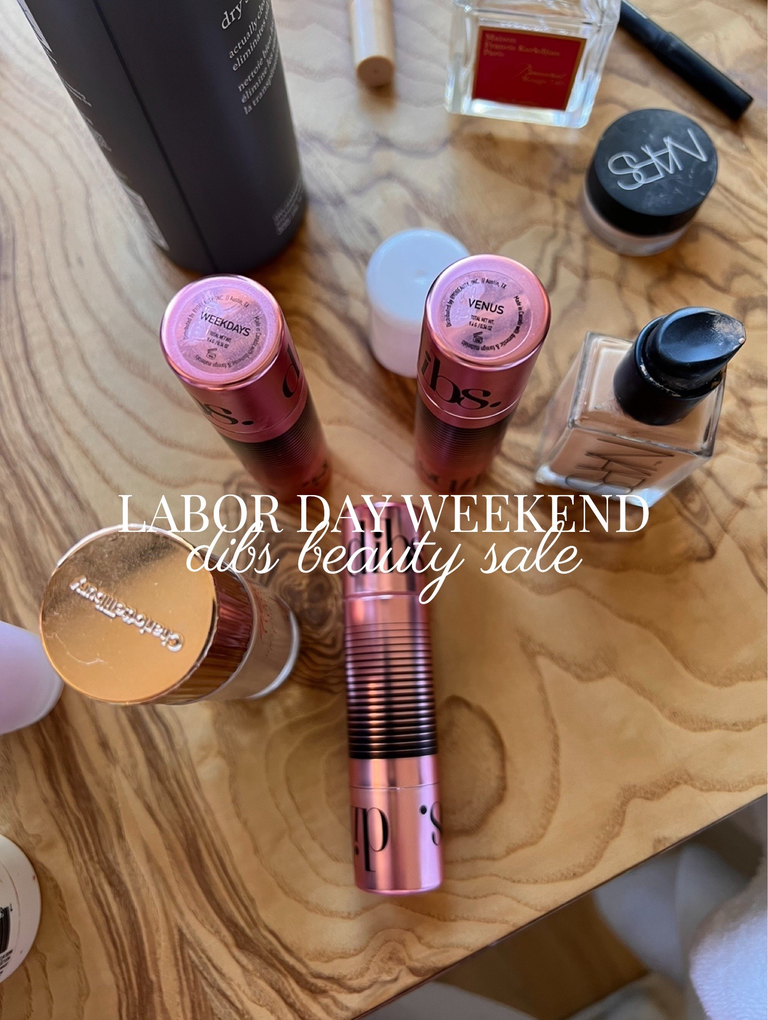 What’s in my current makeup bag!! Have a 20% off code at dibs code: DEDE. 

labor day weekend, labor day weekend sales, Labor Day, Labor Day sale finds, sales, sale alert, sale finds, weekend sale, dibs, Dede Raad, dress up buttercup 

#LTKFindsUnder50 #LTKBeauty #LTKSaleAlert