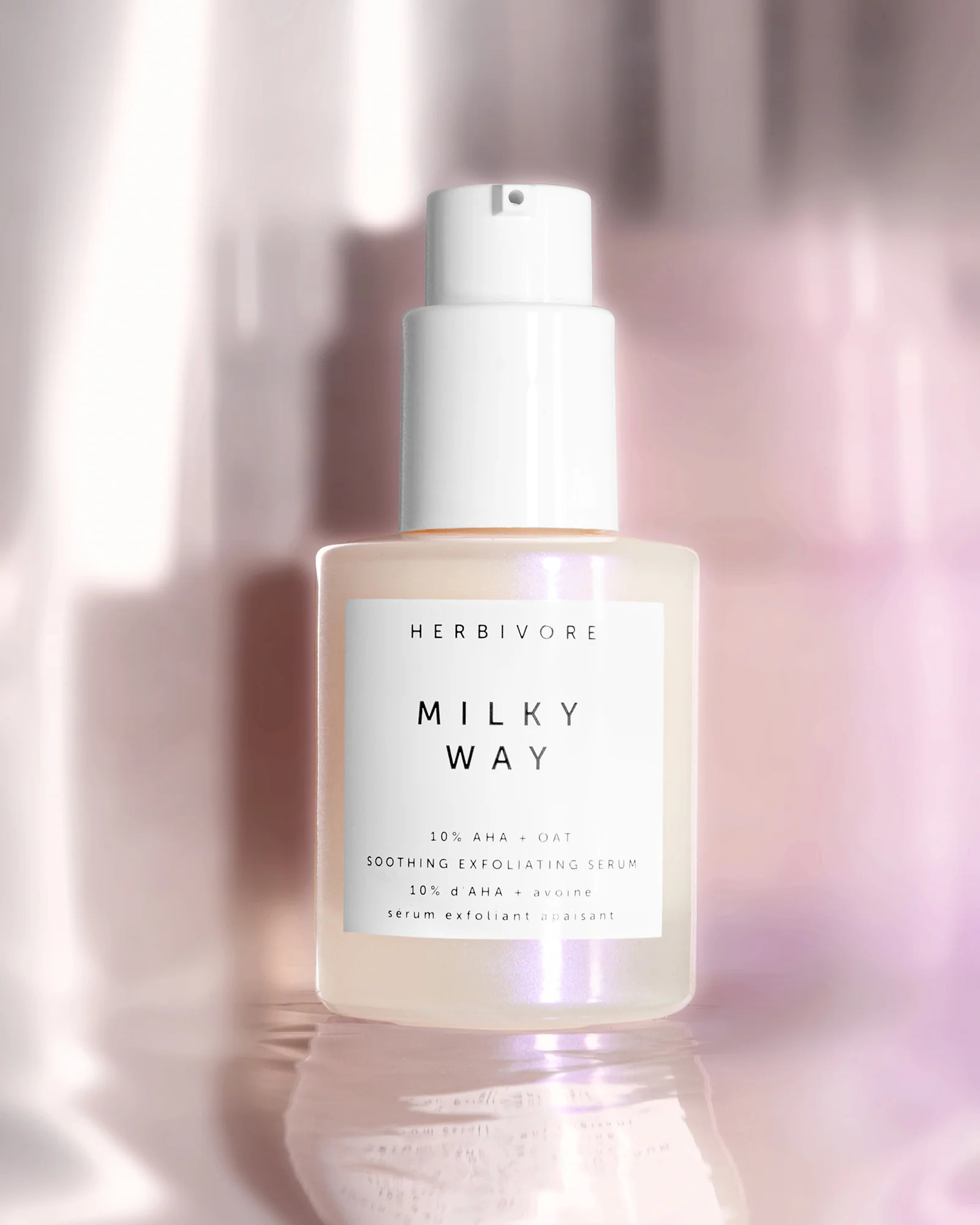 MILKY WAY 10% AHA + Oat Soothing Exfoliating Serum | Herbivore
