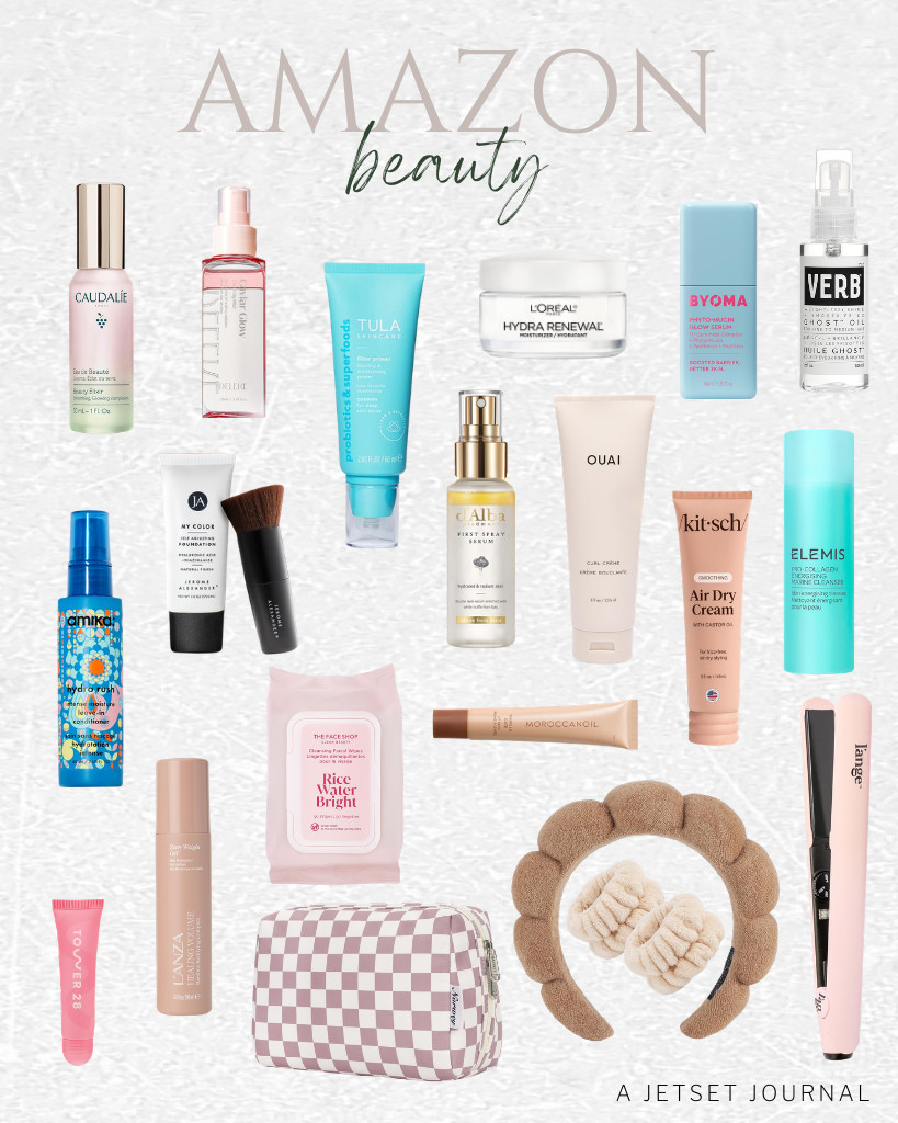 Check out these amazing beauty finds from Amazon! I’m excited to share these awesome products with you.

The L’ANZA Healing Volume Gel and Hairspray both enhance volume and strengthen your hair. You will also love the Caudalie Beauty Elixir Face Mist and the Moroccanoil Lip Balm. Plus, there’s a lovely checkered pouch that’s perfect for storing your makeup essentials! 

 #LTKSeasonal #LTKSaleAlert #LTKTravel