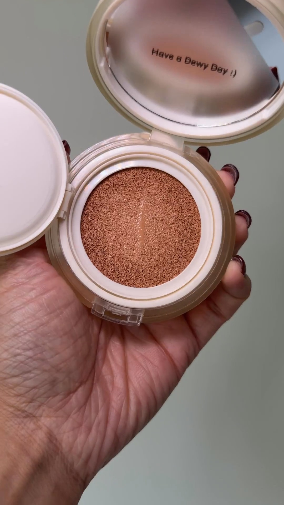 Well that was a surprise!

First impressions of the Yepoda Dewy Day Cushion Foundation and I’m so impressed with how this wore throughout the day. 

My experience of K beauty cushion foundations has been great on finish, they always seem to hit the right side of dewy, so I wasn’t surprised that this was a smash on the finish front. 

However, the coverage and wear were a total pleasant surprise. No additional concealer needed, proper full coverage without feeling heavy and claustrophobic. 

I definitely picked a shade that’s a touch too fair and slightly too neutral for me, but the finish itself? Really lovely. Glowy without crossing over into greasy, lightweight on the skin and it sat far better over texture than I expected.

K-beauty cushion foundations really do hit differently for midlife skin.

I fix my make up with just a light layer of Danessa setting spray and a tiny bit of YSL powder through my T-zone. Rest of the routine is tagged￼ below.

I’ve always had a soft spot for cushion foundations anyway. I know I used a brush here because my skin has been extra reactive recently, so I wanted everything freshly cleaned and as hygienic as possible, but normally I do prefer applying cushion foundation with the puff itself. You get that smoother, more even airbrushed finish without little pockets of product sitting on the skin.

Very curious to keep testing this one because the formula feels promising for dry, dehydrated or midlife skin that still wants glow without heaviness.

Have you tried Korean cushion foundations yet or are you still loyal to traditional foundation?

#LTKuk #LTKbeauty #LTKspring