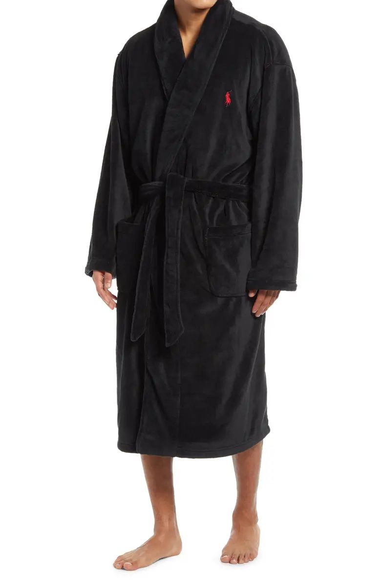 Polo Ralph Lauren Microfiber Men's Robe | Nordstrom | Nordstrom