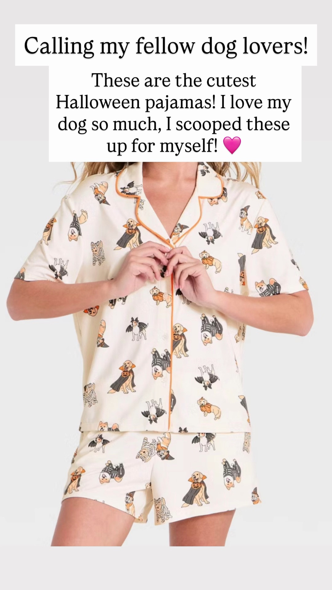 These Halloween pajamas are the cutest!