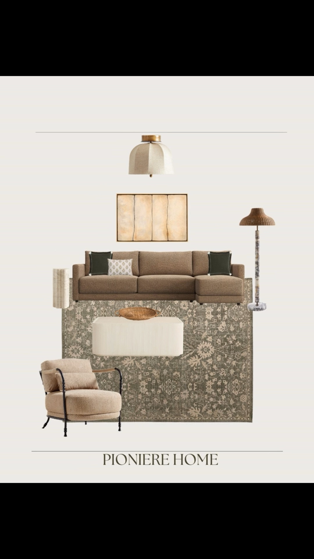 Crate & barrel moody living room. Warm neutrals, spring stock up sale, living room furniture on sale  

#LTKSeasonal #LTKSaleAlert #LTKHome