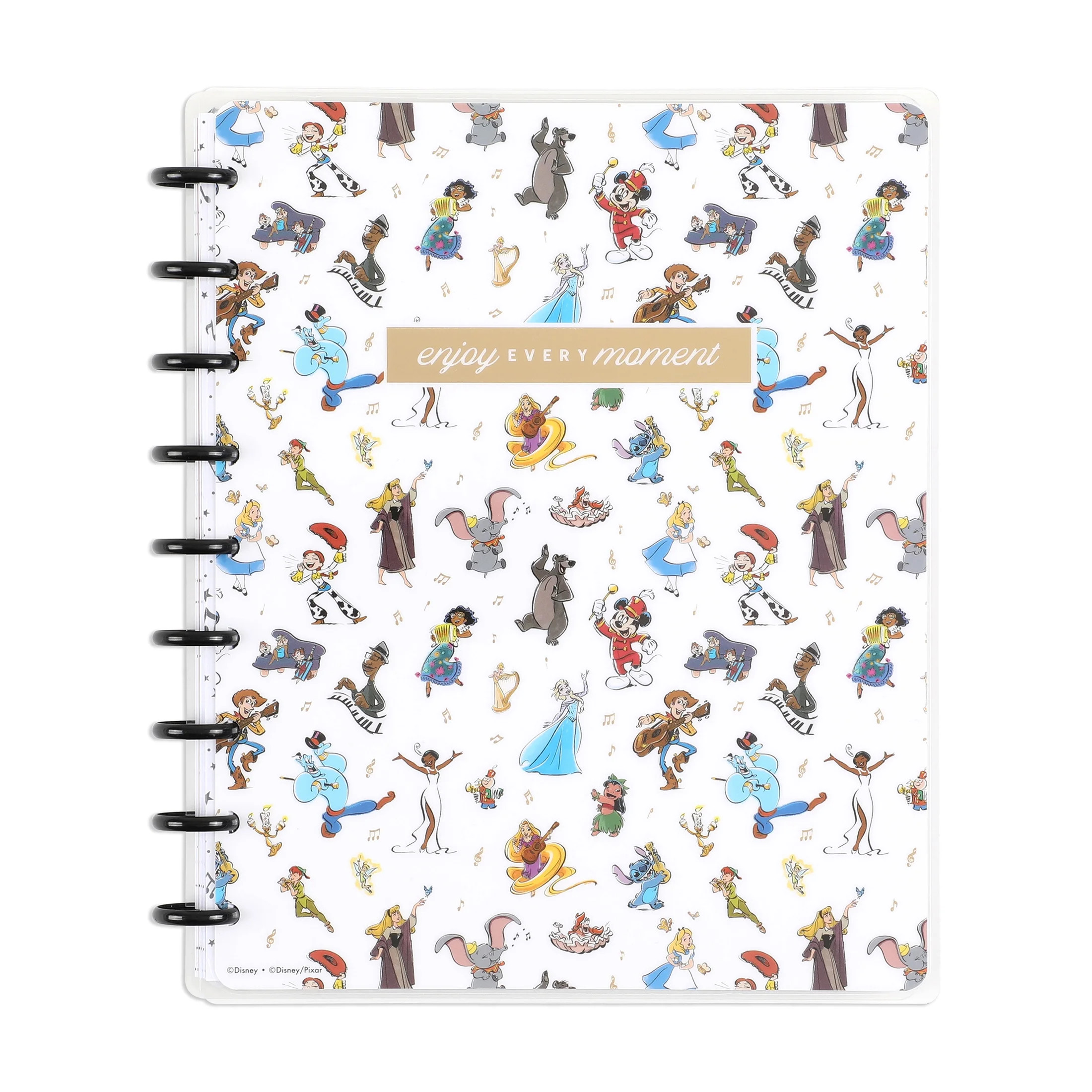 2024 Simply by Happy Planner 12-Month Planner, Classic- 7" x 9.5", Disney Musical Wonder | Walmart (US)