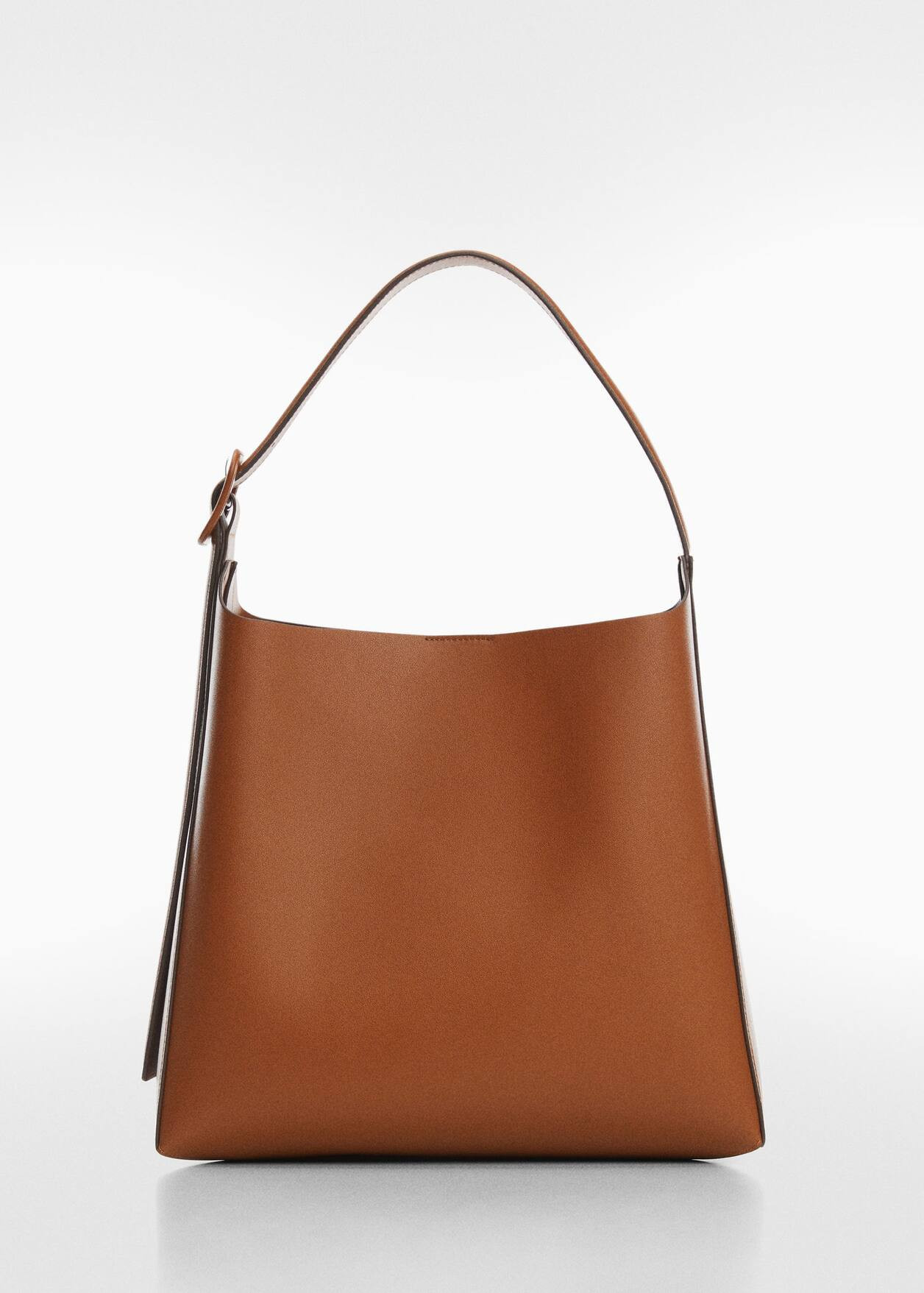 Shopper bag with buckle -  Women | Mango USA | MANGO (US)