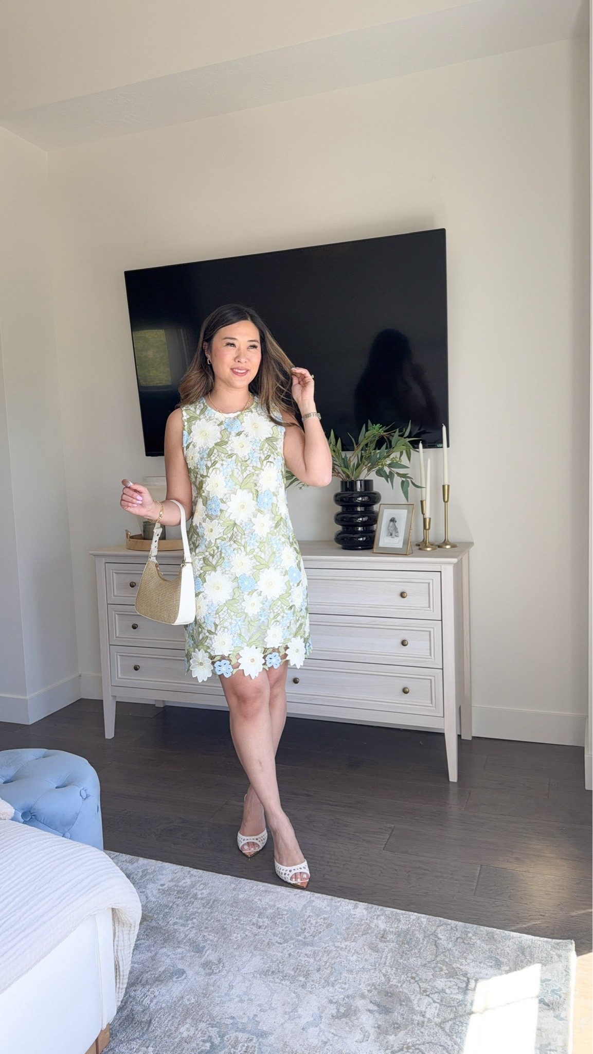 Macys spring dresses // summer outfit // floral dress // special occasion dress // look for less // tcs // trending 

 Size 6/small in dresses Size up half for shoes

#LTKootd #LTKmomlife #LTKSeasonal
