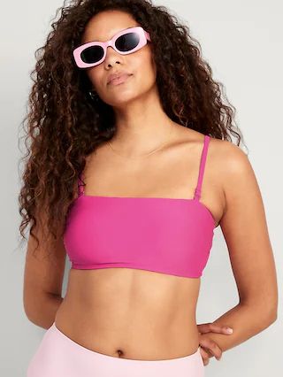 Bandeau Swim Top for Women | Old Navy (US)