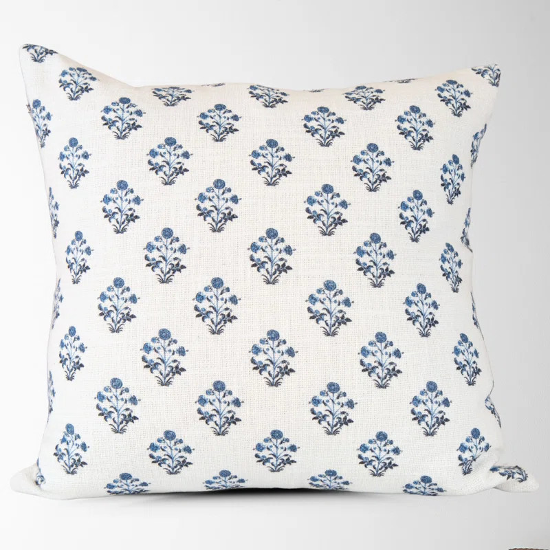 Floral Cotton Pillow Cover | Wayfair North America
