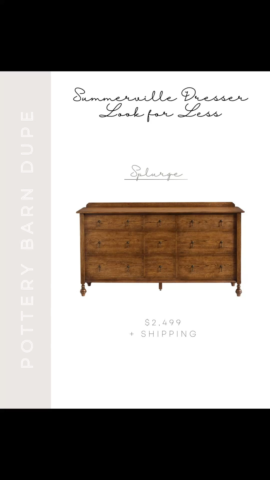 The full Pottery Barn Summerville bedroom look for so much less 🤍 Rounding up the bed, nightstand, and dresser dupes so you can get that warm, classic look for a fraction of the price — and some are on sale for Labor Day! Linking it all here.

#LTKSaleAlert #LTKHome #LTKSeasonal