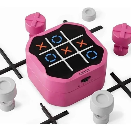 GiiKER Tic Tac Toe Bolt,3-in-1 Handheld Puzzle,Portable Travel Toy for Kids and Adults,Birthday Gift for Boys and Girls | Walmart (US)
