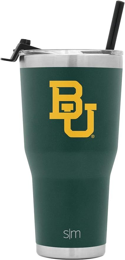 Simple Modern Officially Licensed Collegiate University Tumbler with Straw and Flip Lid Insulated... | Amazon (US)