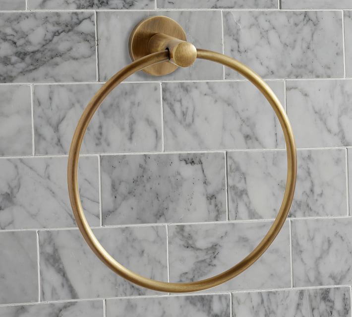 Linden Towel Ring | Pottery Barn (US)