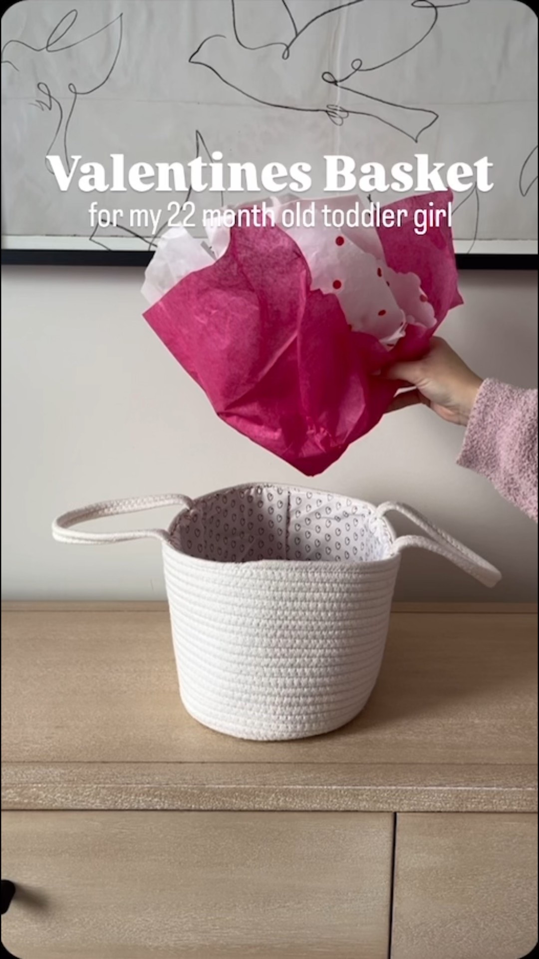 Valentines Basket for my 22 month old toddler girl!💗 filled Mallory’s basket with a valentine coloring book, crayons, Peekaboo Love valentine book (she loves moving all the sliders!), strawberry banana Greek Yogis (never had these before but they looked festive), Reef sandals for the upcoming warm weather, Cat and Jack pink heart sweater, striped pants/leggings, grosgrain bows. 💕 repurposed our diaper caddy as the basket, and the little valentine day pennant flag is from Hobby Lobby!


Baby girl outfit, toddler outfit, target finds, gift guide, baby girl clothes, toddler gift, Valentine’s Day, gift basket 

#LTKBaby #LTKKids #LTKmomlife