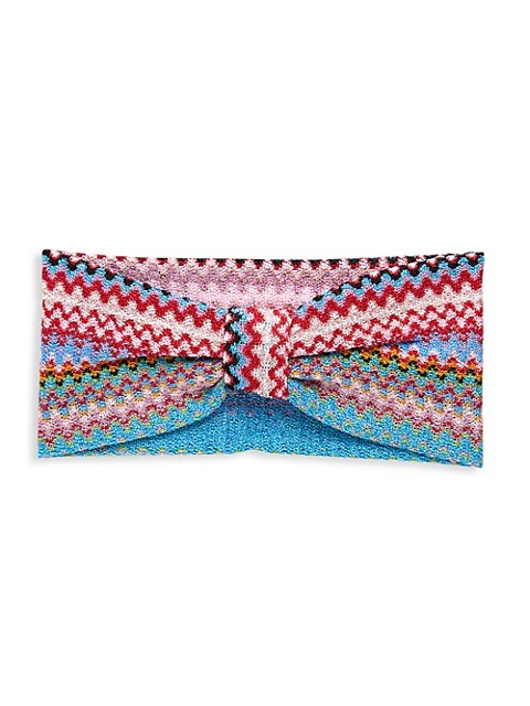 Multicolored Chevron Headband | Saks Fifth Avenue OFF 5TH