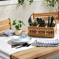 Woven Compartment Basket Caddy - Hearth & Hand™ with Magnolia | Target