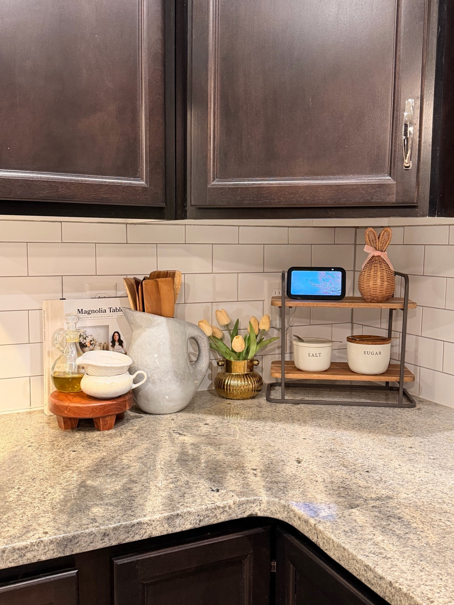 Organic stoneware pitcher perfect as utensil holder.

#LTKHome