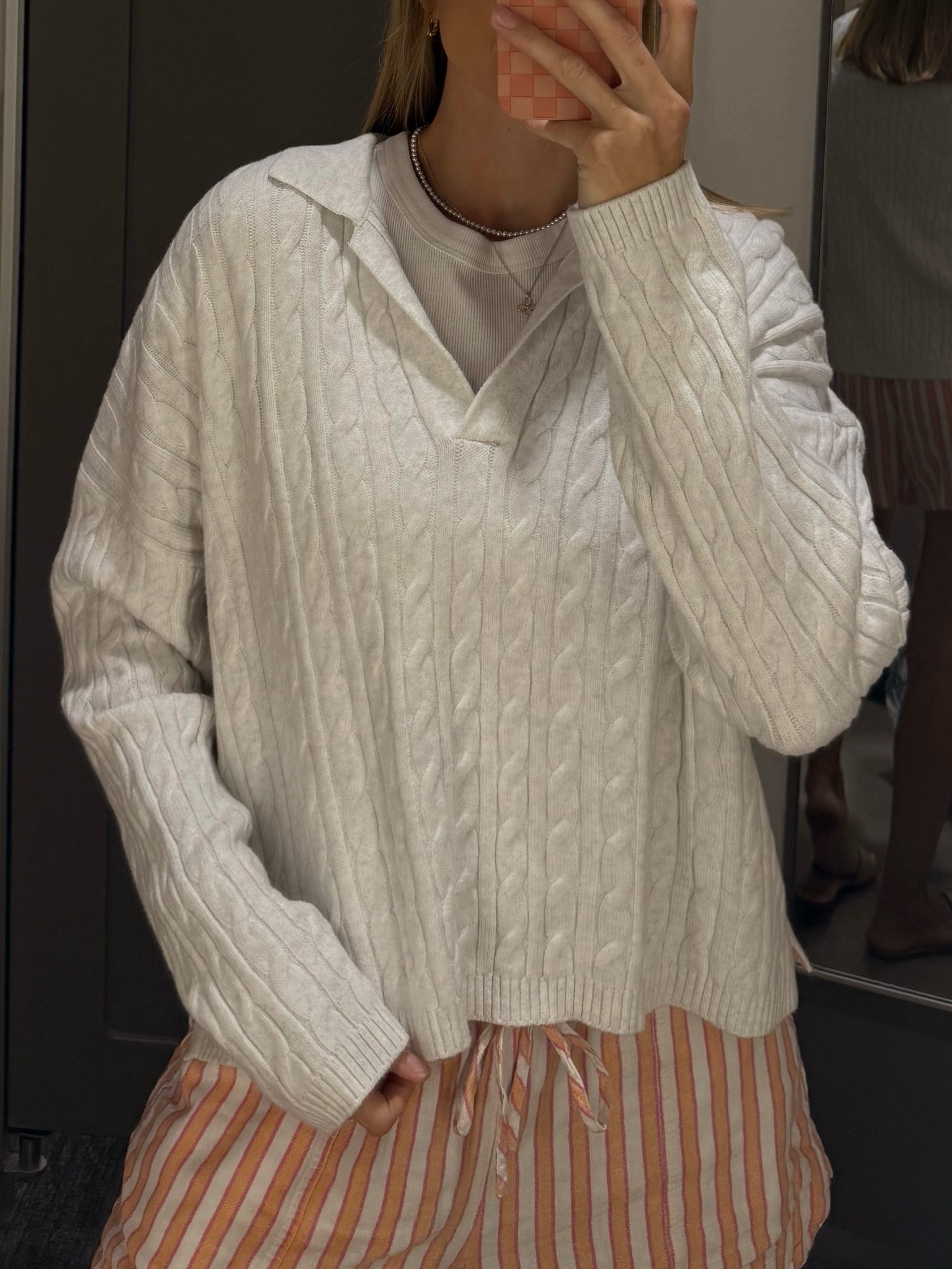 Had to grab this sweater for fall! It’s on sale now for $15! Sized up for an oversized feel :)