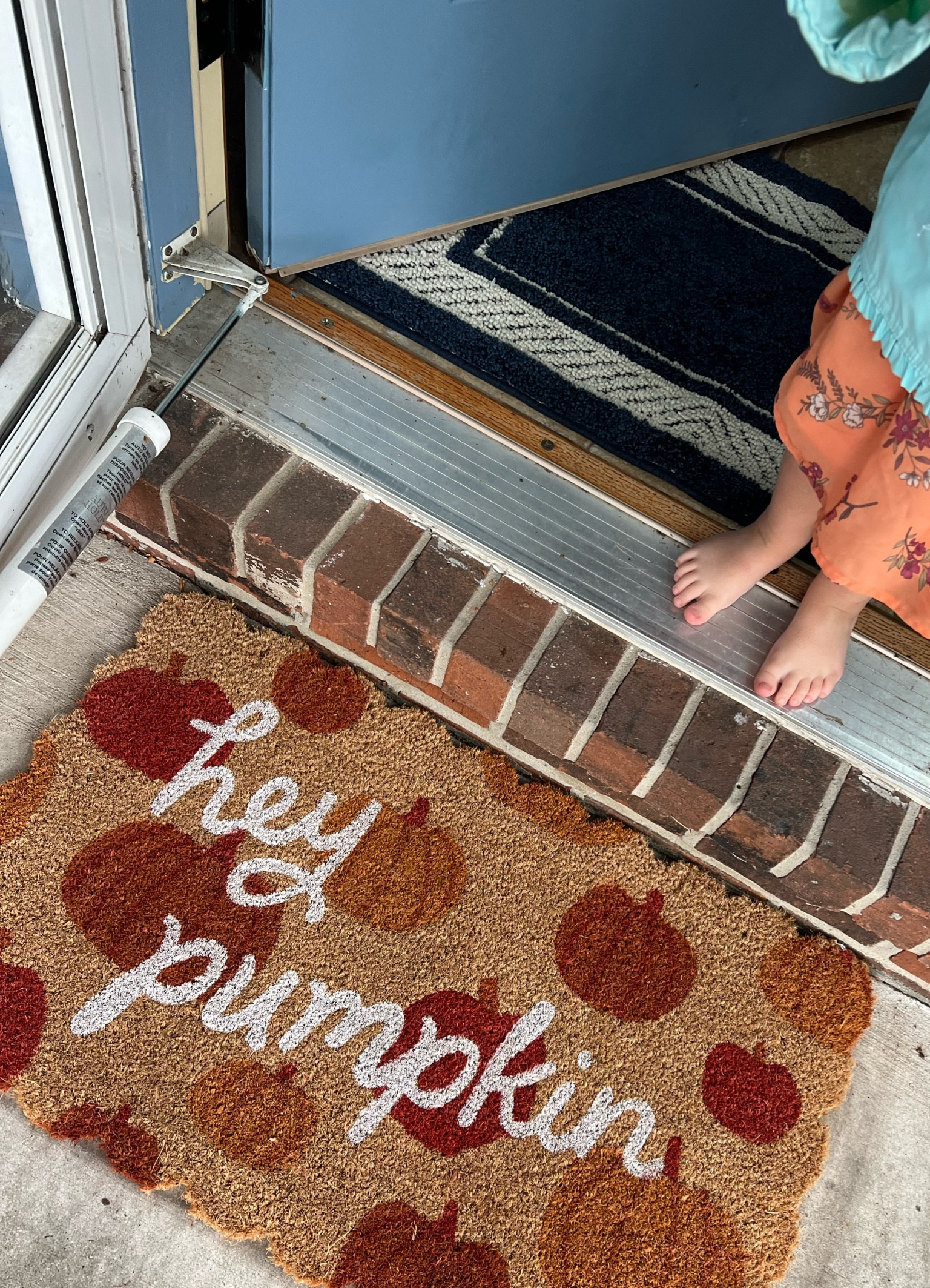 Such a cute door mat for the fall!  Happy Halloween!  Pumpkins • home • fall decor 

#LTKSeasonal #LTKHome #LTKHalloween