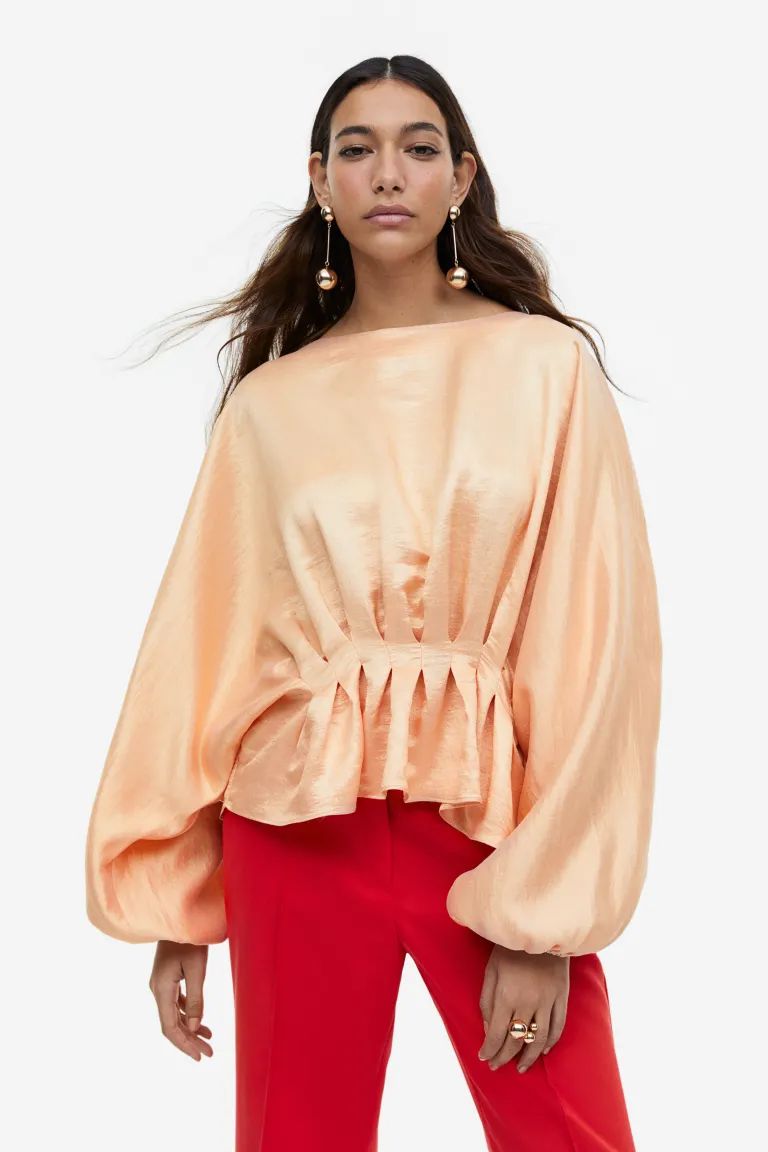 Pleated Blouse | H&M (US)