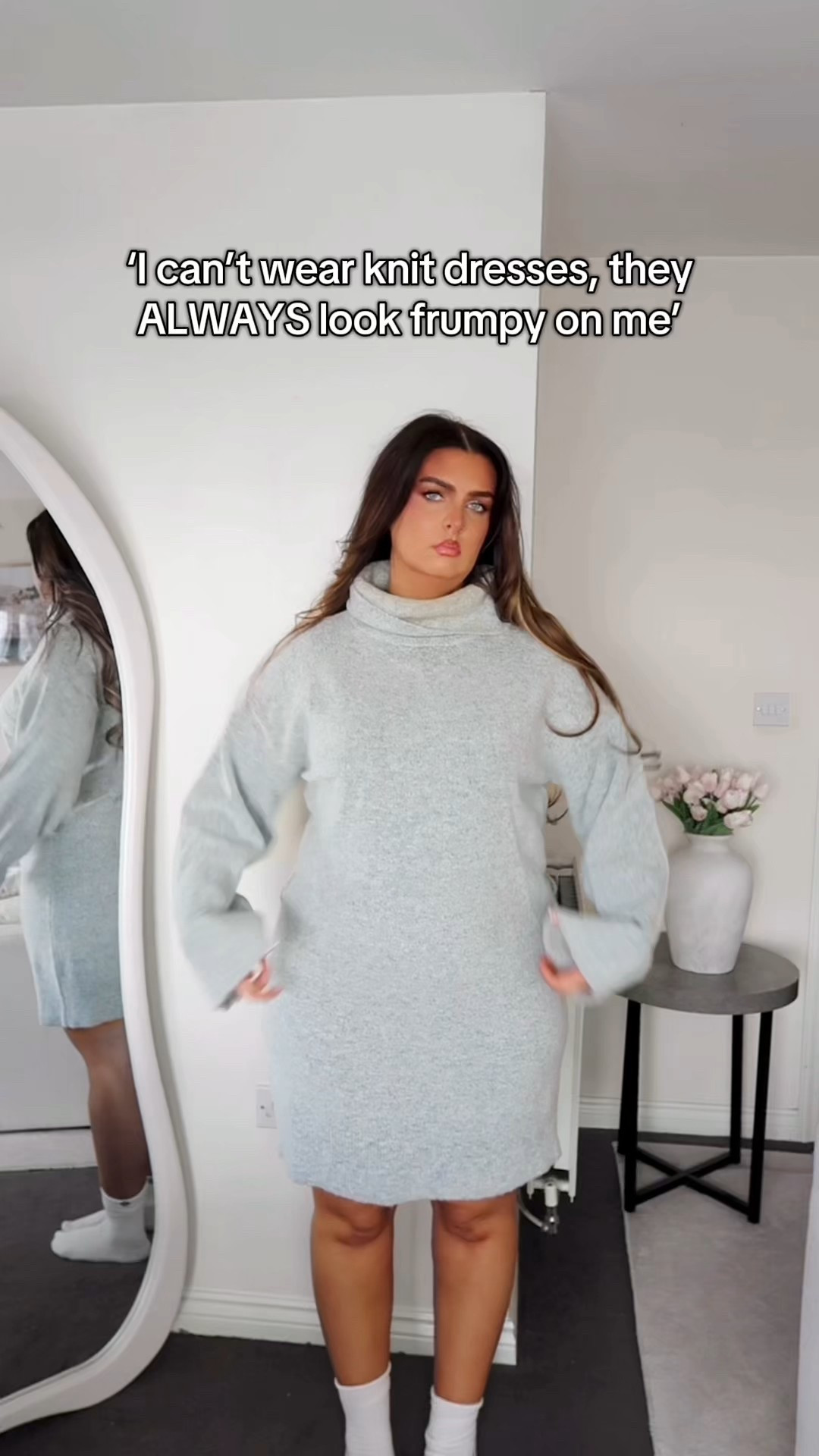 Silhouette is everything!!! It’s all about finding which one works for you ☺️💗 #midsizefashion #bodypositive #size14 #size16 

Linked some dresses in the same shape if this one’s out of stock! 