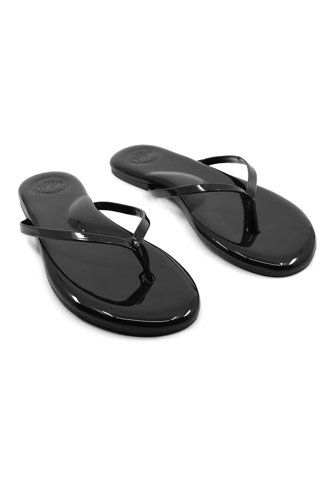 Solei Sea Indie Patent Thong Sandals | Anthropologie (US)